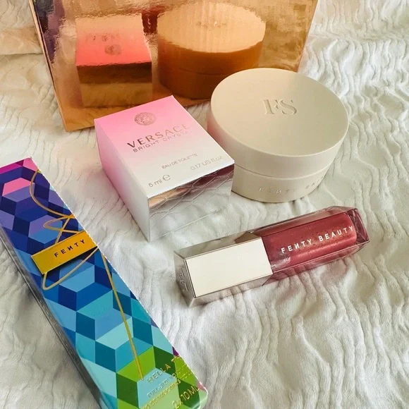Fenty Beauty Bundle & Versace Crystal Fragrance Set - Picture 1 of 14